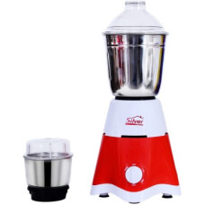 Deals, Discounts & Offers on Personal Care Appliances - Silver Home STAR001 450 Mixer Grinder (2 Jars, RED AND WHITE)