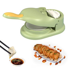 Deals, Discounts & Offers on  - TONY STARK Momo Maker & Gujiya Maker, 2-in-1 Dumpling Maker with Dumpling Skin Press & Mould, BPA-Free & Food-Grade PP Material, Easy to Use Momo Maker Mould