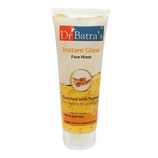 Deals, Discounts & Offers on Beauty Care - Dr. Batra's Instant Glow Face Wash, Enriched with Turmeric, Repairs Skin Damage, Prevents infections, Face Wash