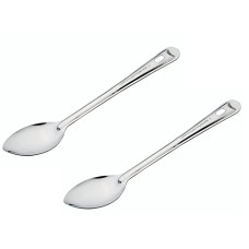 Deals and Offers on - SignoraWare Kitchen Tools Stainless Steel(Food Grade) Heavy Gauge(1.2 MM) Elite Solid Pan Spoon No.1(Serving Spoon) Chamcha Deals, Discounts & Offers on - SignoraWare Kitchen Tools Stainless Steel(Food Grade) Heavy Gauge(1.2 MM) Elite Solid Pan Spoon No.1(Serving Spoon) Chamcha