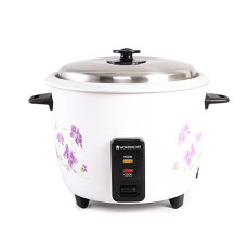 Deals, Discounts & Offers on  - Wonderchef Nutri Cook Rice Cooker with Single Bowl, 1.8 Litres, 2 Years Warranty