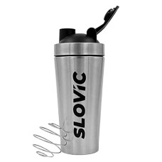 Deals, Discounts & Offers on  - SLOVIC Shakers for Protein Shake, Plastic Free Gym Bottles for Men, Odor free Protein Shaker Bottles