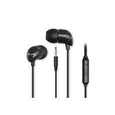 Deals, Discounts & Offers on  - PHILIPS Audio TAE1126 Wired in Ear Earphones with mic, 10 mm Driver, Powerful bass and Clear Sound, Black
