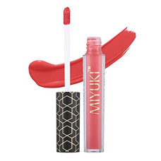 Deals, Discounts & Offers on Beauty Care - Miyuki Transferproof 12 Hours Stay Liquid Lipstick Coral Pink | 3.5g