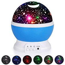 Deals, Discounts & Offers on  - NIYAMAX Star Master Projector with USB Wire Colorful Romantic LED Star Master Sky Night Projector Bed Light Lamp (Assorted Color, Plastic, Pack of 1)