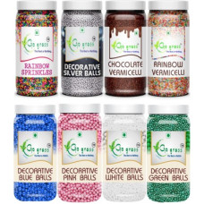 Deals and Offers on Food and Health - GO GRASS Cake Decorating Set ,Variety of Cake Sprinkles Deals, Discounts & Offers on Food and Health - GO GRASS Cake Decorating Set ,Variety of Cake Sprinkles