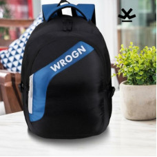 Deals and Offers on Backpacks - WROGNMedium 30 L Laptop Backpack For College School Travel | Men & Women(Blue, Black) Deals, Discounts & Offers on Backpacks - WROGNMedium 30 L Laptop Backpack For College School Travel | Men & Women(Blue, Black)