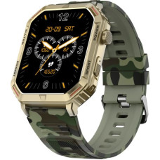 Deals, Discounts & Offers on  - [For Flipkart Axis Bank Card] Fire-Boltt Commando 1.95 AMOLED Smart Watch, 123 sports modes, and Bluetooth calling Smartwatch(Camo Green Strap, Free Size)