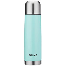 Deals and Offers on - Amazon Brand - Solimo Stainless Steel Insulated 24 Hours Hot or Cold Bottle Thermos Flask, 750 ml, Deep Blue Deals, Discounts & Offers on - Amazon Brand - Solimo Stainless Steel Insulated 24 Hours Hot or Cold Bottle Thermos Flask, 750 ml, Deep Blue