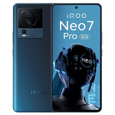 Deals, Discounts & Offers on Electronics - [For HDFC Credit Card] iQOO Neo 7 Pro 5G (Dark Storm, 8GB RAM, 128GB Storage) | Snapdragon 8+ Gen 1 | Independent Gaming Chip | Flagship 50MP OIS Camera | AG Glass Design