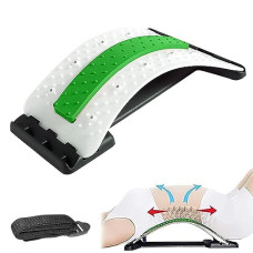 Deals, Discounts & Offers on  - Expertomind Back Stretcher With Magnetic Acupressure Points | For Back Pain Relief & Posture Support | Adjustable with Chair Strap | Durable ABS Material | 96 Pressure & 10 Magnetic Points