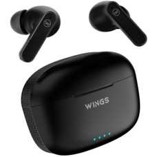 Deals, Discounts & Offers on  - Wings Flobuds 400 Made In India High Fidelity Smart ENC Wireless Warbuds Touch Control Bluetooth Headset(Black, True Wireless)