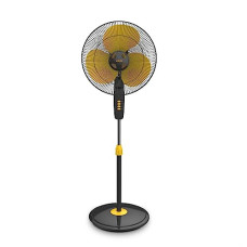 Deals and Offers on - Polycab Aery 400 mm Pedestal Fan(Black Yellow) Deals, Discounts & Offers on - Polycab Aery 400 mm Pedestal Fan(Black Yellow)