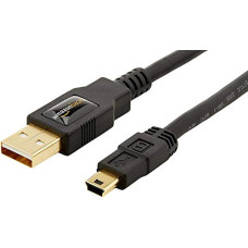 Deals and Offers on - Amazon Basics USB 2.0 Cable - A-Male to Mini-B - 6 Feet (1.8 Meters),Black Deals, Discounts & Offers on - Amazon Basics USB 2.0 Cable - A-Male to Mini-B - 6 Feet (1.8 Meters),Black