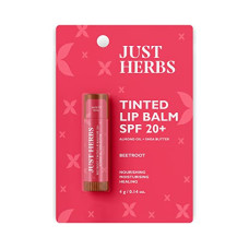 Deals and Offers on - Just Herbs Tinted Lip Balm for Men and Women with SPF 20+ Deals, Discounts & Offers on - Just Herbs Tinted Lip Balm for Men and Women with SPF 20+