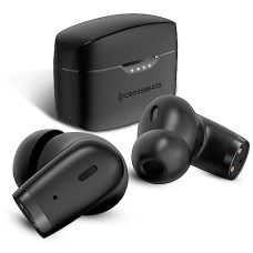 Deals, Discounts & Offers on  - CrossBeats Newly launched Opera True Wireless in-Ear Earbuds with AI ENC Noise-Cancelling, mics, 60 hr Playtime, 13mm Drivers, Dedicated Gaming Mode, BT 5.3, Wireless Charging-Black