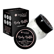 Deals, Discounts & Offers on Beauty Care - SeaSoul Body Butter with Cocoa, Shea, Murumuru & Kokum Skin Moisturizer Cream for Dry Skin