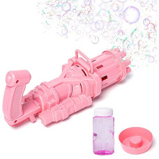 Deals and Offers on - Black Olive Bubble Gun For Kids- 8 Hole Electric Gatling Bubble Gun for Kids with Soap Solution Indoor and Outdoor, Bubble Launcher Machine Toys Deals, Discounts & Offers on - Black Olive Bubble Gun For Kids- 8 Hole Electric Gatling Bubble Gun for Kids with Soap Solution Indoor and Outdoor, Bubble Launcher Machine Toys