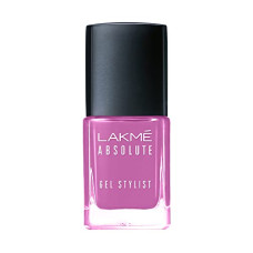 Deals, Discounts & Offers on Beauty Care - Lakm Absolute Gel Stylist Nail Color, Glossy Finish, 98 Verbena, 12Ml, Purple