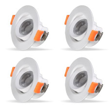 Deals, Discounts & Offers on  - Surya 4W Aura Prime Led Downlighter, Recessed Led Downlight for Ceiling, Led Ceiling Light