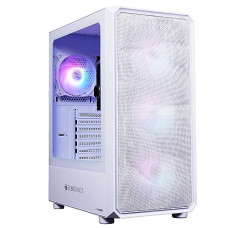 Deals and Offers on - ZEBRONICS Hornet Mid-Tower Premium Gaming Cabinet -, ATX, 4 ARGB Fan, LED Control Switch, Window Tempered Glass Panel, USB 3.0, Top AIO Cooler Support, Magnetic Dust Filter (White) Deals, Discounts & Offers on - ZEBRONICS Hornet Mid-Tower Premium Gaming Cabinet -, ATX, 4 ARGB Fan, LED Control Switch, Window Tempered Glass Panel, USB 3.0, Top AIO Cooler Support, Magnetic Dust Filter (White)