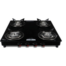 Deals and Offers on - Sunflare Tornado Toughened glass Steel Manual Gas Stove(4 Burners) Deals, Discounts & Offers on - Sunflare Tornado Toughened glass Steel Manual Gas Stove(4 Burners)