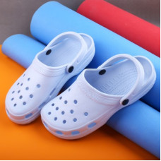Deals, Discounts & Offers on Men - [Sizes ] KraasaMen Blue Clogs Sandal