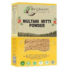Deals, Discounts & Offers on Beauty Care - Brijbooti Multani Mitti Face Pack for Oil Control & Acne -(250 Gr) - Suits All Skin Types | Hydrating & Glowing | 100% Natural Bentonite Clay Powder | Multani Mitti Powder
