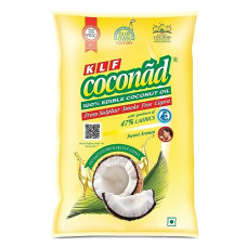 Deals, Discounts & Offers on Lubricants & Oils - [Amazon Fresh] KLF Coconad Edible Coconut CookingOil,1L
