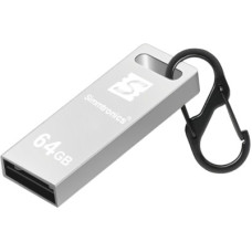 Deals, Discounts & Offers on Storage - Simmtronics Ultra Speed USB 2.0 64GB Flash Drive Metal Body With Anti Lost Hook 64 GB Pen Drive(Silver)