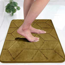 Deals, Discounts & Offers on  - STATUS Memory Foam Bath Mat Rug, Ultra Soft and Non-Slip Bathroom Rugs, Water Absorbent and Machine Washable Bath Rug
