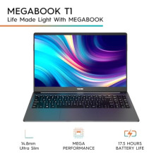 Deals, Discounts & Offers on Laptops - TECNO MEGABOOK T1, Intel Core 11th Gen i3 Processor (8GB RAM/ 512GB SSD Storage), 15.6-Inch (39.62 CM) Eye Comfort disply, (14.8mm Ultra Slim/ 70 Wh Large Battery/Windows 11/ Space Grey / 1.56 Kg)