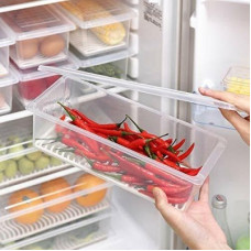 Deals, Discounts & Offers on Kitchen Containers - VR Plastic Fridge Container - 1500 ml(Pack of 6, Clear)