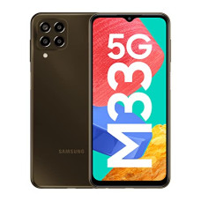 Deals, Discounts & Offers on Electronics - [For HDFC Bank Credit Card EMI] Samsung Galaxy M33 5G (Emerald Brown, 8GB, 128GB Storage) | 6000mAh Battery | 16GB RAM with RAM Plus | Without Charger