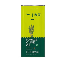 Deals, Discounts & Offers on Lubricants & Oils - Jivo Pomace Cooking Olive Oil 5 Litre Tin | Recommendable for Roasting, Frying, Baking All type of Cuisines| Healthy Cooking Oil