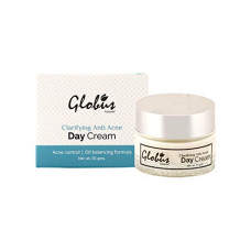 Deals and Offers on - Globus Naturals Clarifying Anti Acne Day Cream | Acne Control |Oil Balancing Formula |100% Natural | Paraben Free | Sls Free, 50 g Deals, Discounts & Offers on - Globus Naturals Clarifying Anti Acne Day Cream | Acne Control |Oil Balancing Formula |100% Natural | Paraben Free | Sls Free, 50 g