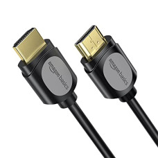 Deals, Discounts & Offers on Accessories - amazon basics High Speed HDMI Cable (Gold-Plated, A Male to A Male) - Supports 4K @60Hz and Audio Return (3 Feet)