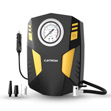 Deals, Discounts & Offers on  - Catron Car Tyre Inflator, One Year Warranty Air Compressor Pump (ABS Plastic and Metal)