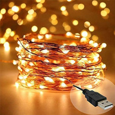 Deals, Discounts & Offers on  - DesiDiya Copper Fairy String Lights with USB Powered Led Light