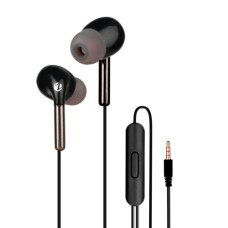 Deals, Discounts & Offers on Headphones - ZEBSTER Peak with Tangle Free Design, 10mm Drivers, in-line Mic, Deep Bass, 1.2m Cable, Gold Plated 3.5mm Jack (Black)