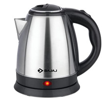 Deals, Discounts & Offers on  - Bajaj KTX 1.5 Litre DLX Electric Kettle |1500W Kettle with Stainless Steel Body | Cordless Operation | Auto Shut-off Mechanism | 2-Yr Warranty | Black
