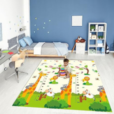 Deals, Discounts & Offers on Baby Care - CAREIT Double Sided Waterproof Baby Play Mat, Baby Carpet, Reversible Play mats for Kids, Playmat