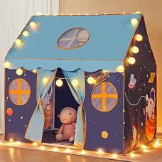 Deals, Discounts & Offers on  - SANGANI Colorfull and Extremely Light Weight Indoor and Outdoor Space Theme Kids Play Tent House