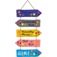 Deals, Discounts & Offers on  - Dinine Craft Decorative Wall Hanging Wooden Art Decoration Item | Wall Hanging For Bedroom and Home Decor | Quotess Decor | Wall Art