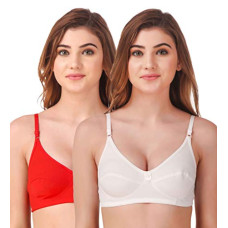 Deals, Discounts & Offers on Women - Fasense Women's Wire Free Non Padded Cotton Bra