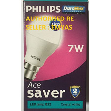 Deals, Discounts & Offers on  - Philips Ace Saver Base B22 7-Watt LED Lamp (Pack of 5, White)