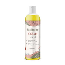 Deals, Discounts & Offers on Beauty Care - Radiante Olive Hair Oil 200ml - Natural Hair and Skin Care | Nourishes Scalp | Moisturizes Skin | Multi-Purpose Beauty Oil