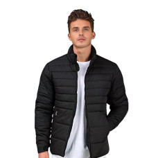Deals, Discounts & Offers on Men - Scott International Men's Quilted Puffer Jacket - Heavyweight for Winters, Elastic Cuffs, Zipped Pockets, Casual Winter Jacket - Stylish Outerwear