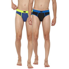 Deals, Discounts & Offers on Men - Peter England Men's 58% Cotton, 37% Polyester and 5% Spandex Classic Regular Fit Briefs