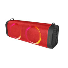 Deals, Discounts & Offers on Electronics - UBON Truly Wireless Speaker with TWS Function, Tashan Series SP-6600, V5.0 Bluetooth Speaker with Up to 4 Hours Playtime, Hi-Fi Music & Bass, Supports FM, USB, SD Card & RGB Lights (Red)